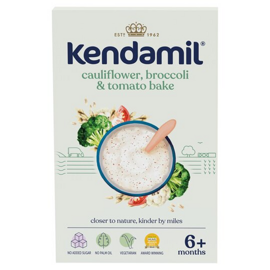 KENDAMIL CAULIFLOWER BROCCOLI & TOMATO BAKE 150 GM