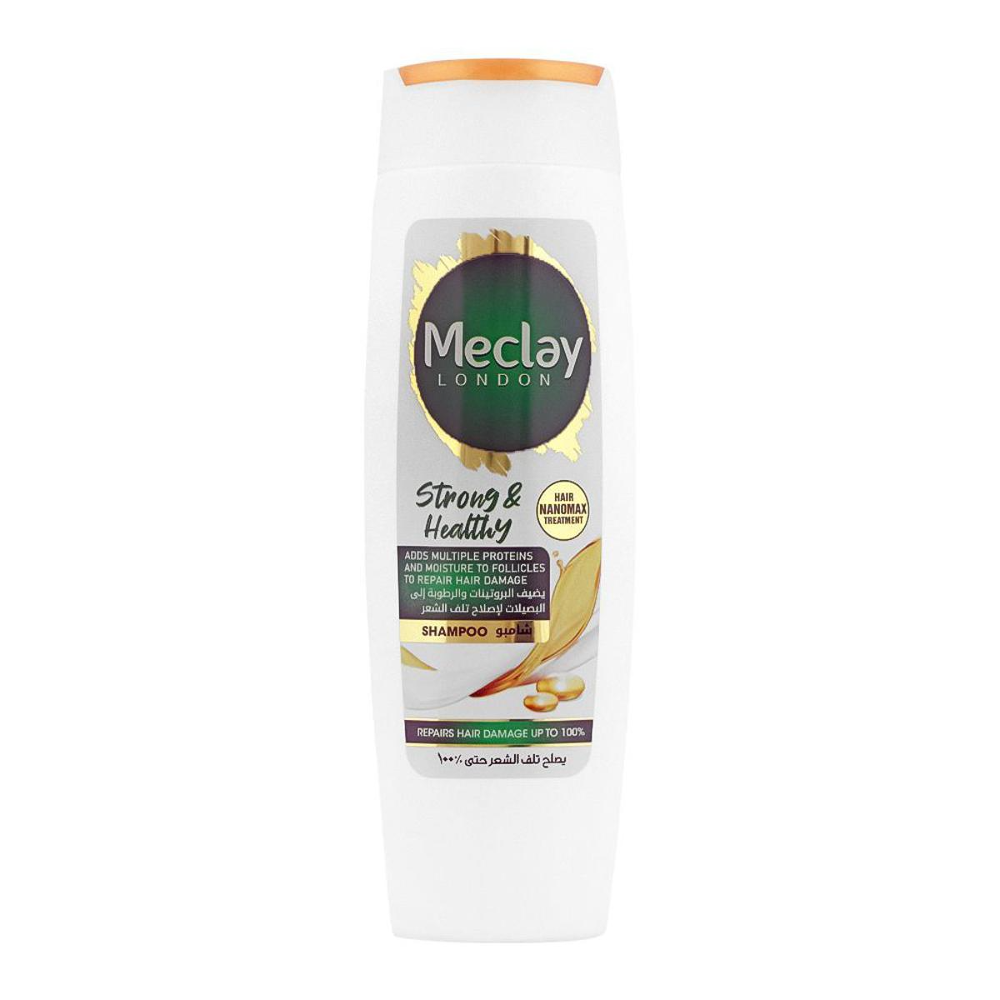 MECLAY LONDON STRONG & HEALTHY SHAMPOO 185ML