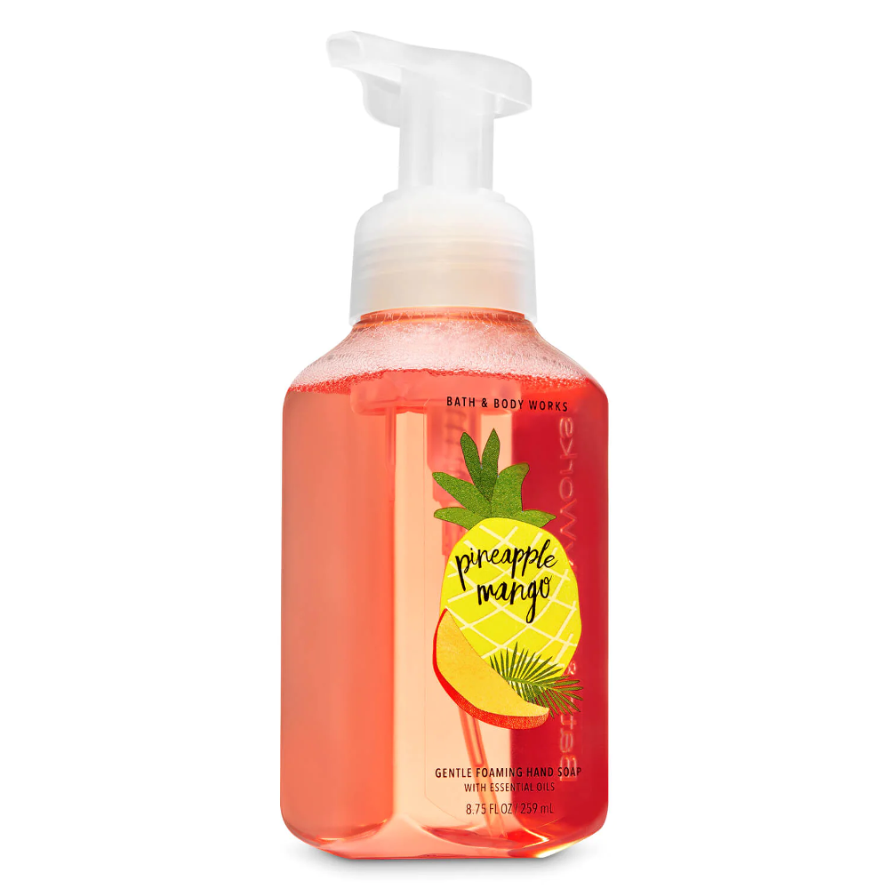 BBW PINEAPPLE MANGO HAND WASHES - GENTLE FOAMING 259ML