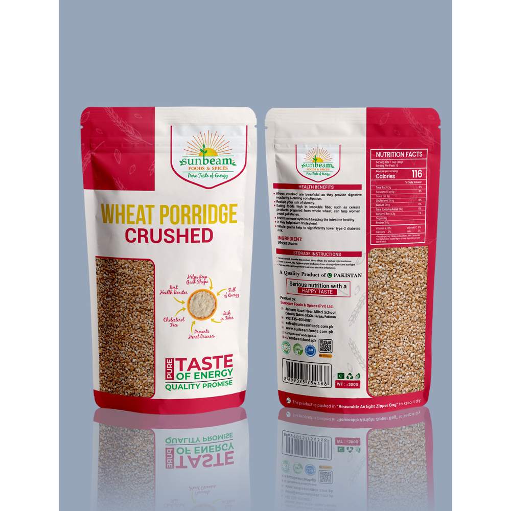 SUNBEAM WHEAT PORRIDGE CRUSHED 1KG