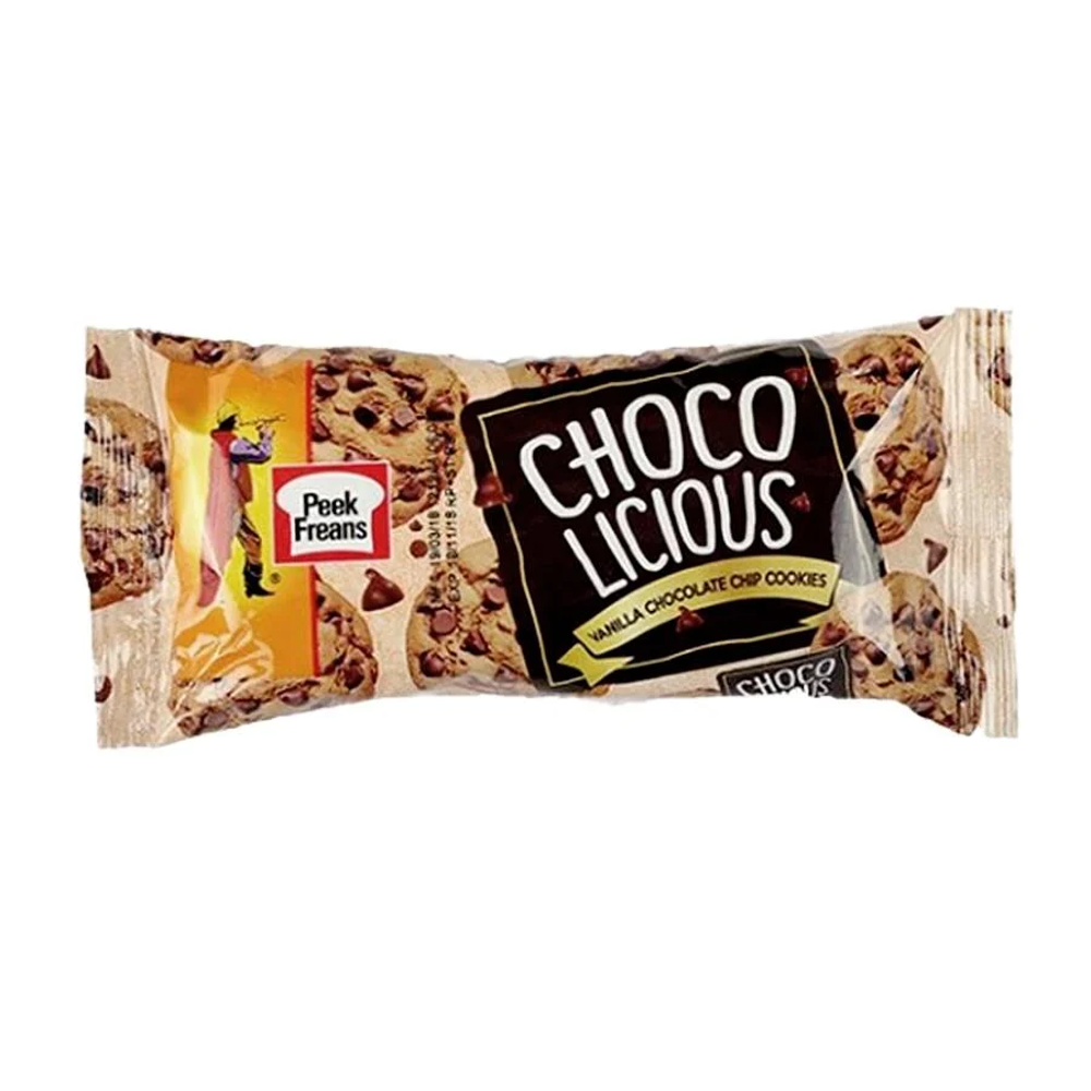 PEEK FREANS CHOCO LICIOUS VANILLA CHOCOLATE CHIP COOKIES 18.