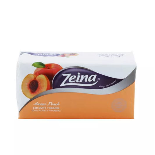 ZEINA TISSUE AROMA PEACH 550 SCENTED 2 PLY