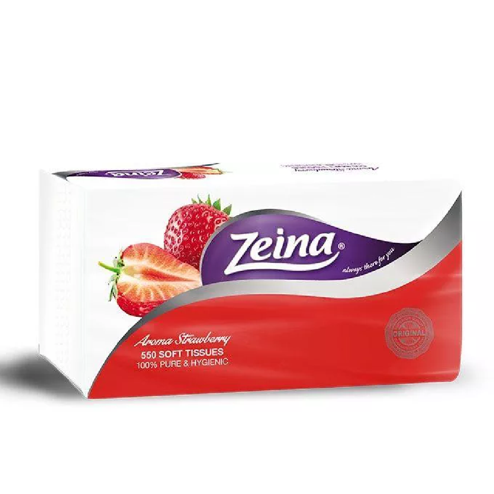 ZEINATISSUE AROMA STRAWBERRY 550 SCENTED 2 PLY