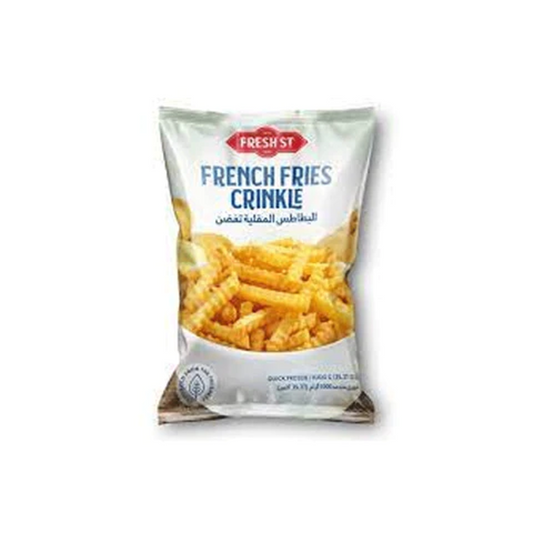 FRESH ST FRENSH FRIES CRINCKLE 1KG