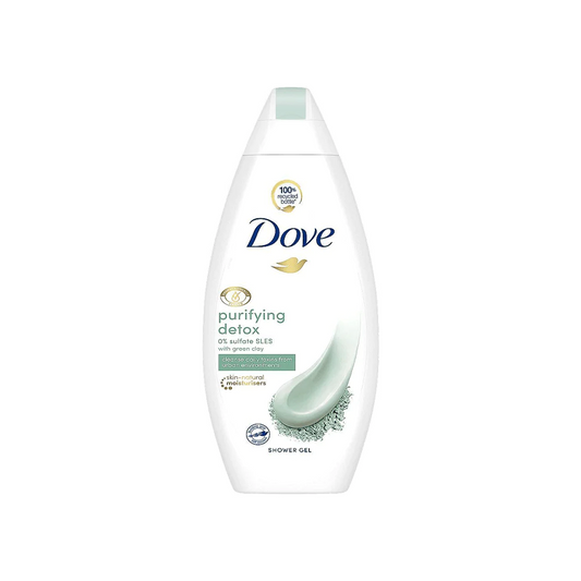 DOVE SHOWER GEL PURIFYING GREEN CLAY 250 ML