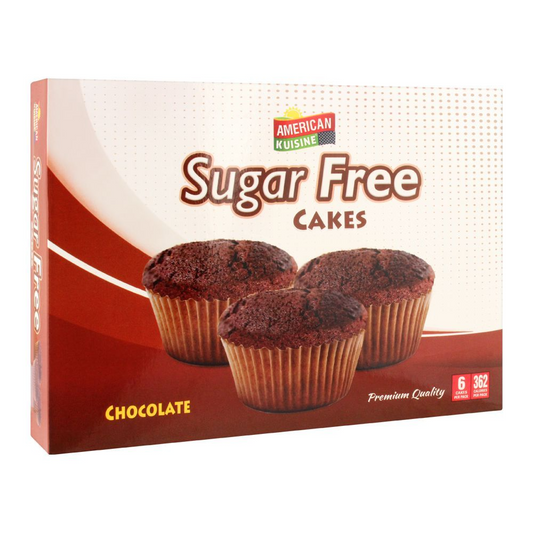 AMERICAN KUISINE SUGAR FREE CHOCOLATE CAKES 6PCS