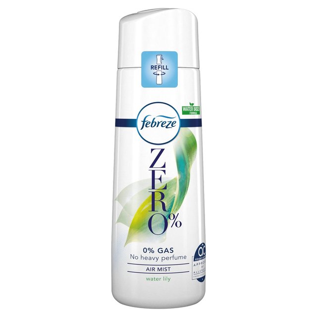 FEBREZE AIR FRESHNER MIST WATER LILY ZERO% GAS 300 ML