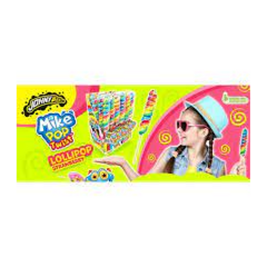 JOHNY BEE LOLLYPOP MIKE POP TWIST 50 GM