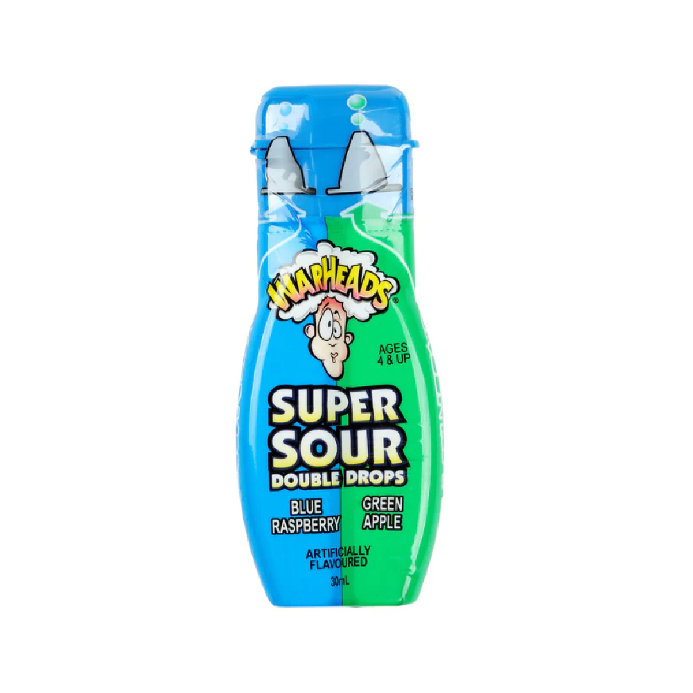 WARHEADS SUPER SOUR DOUBLE DROPS 30 ML