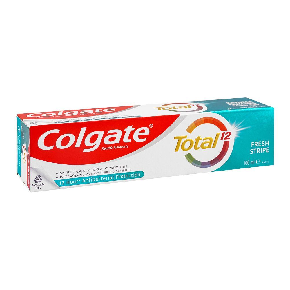 COLGATE TOOTH PASTE TOTAL 12 FRESH STRIPE 100 ML