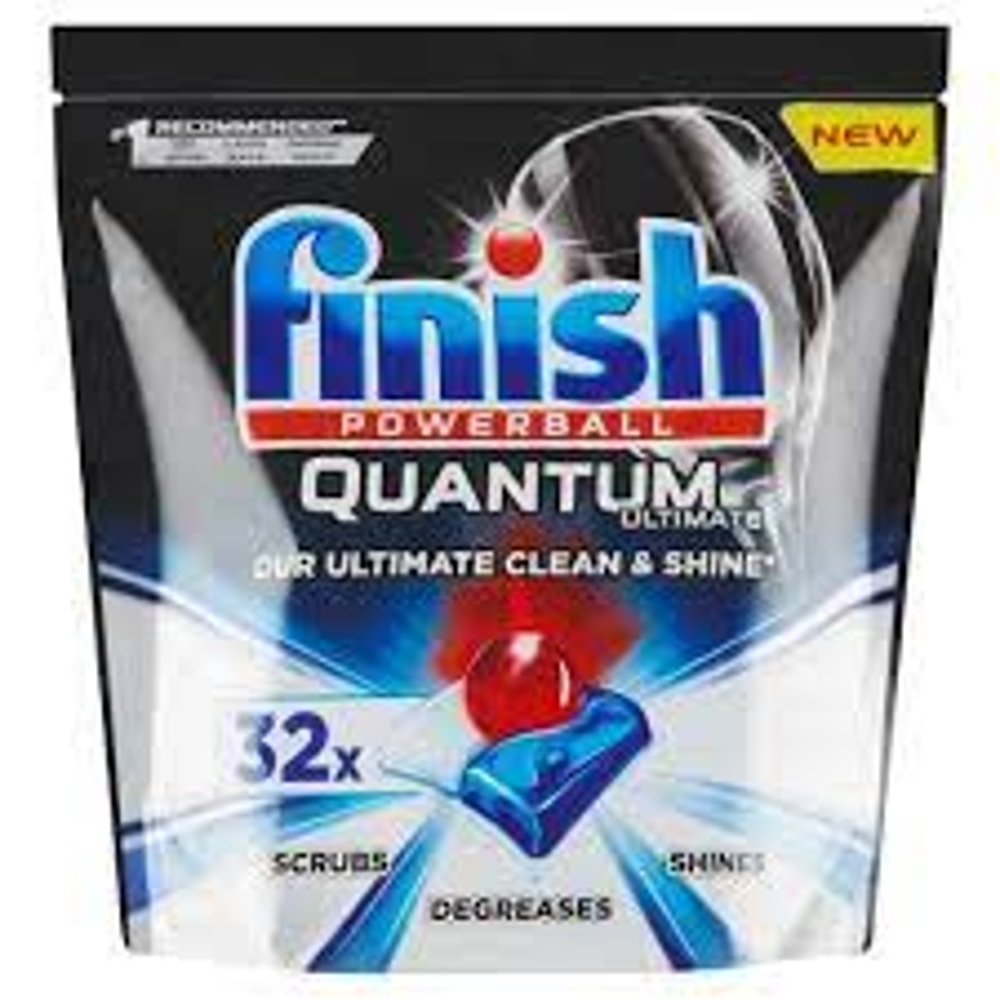 FINISH DISHWASHING POWER BALL QUANTUM MAX 32 TABS 400 GM