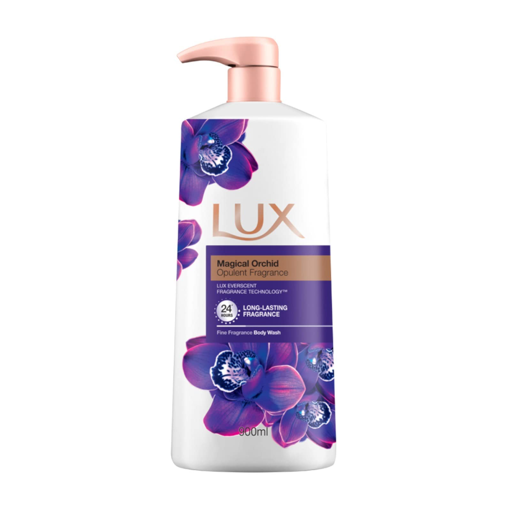 LUX SHOWER GEL MAGICAL ORCHID PUMP 900 ML