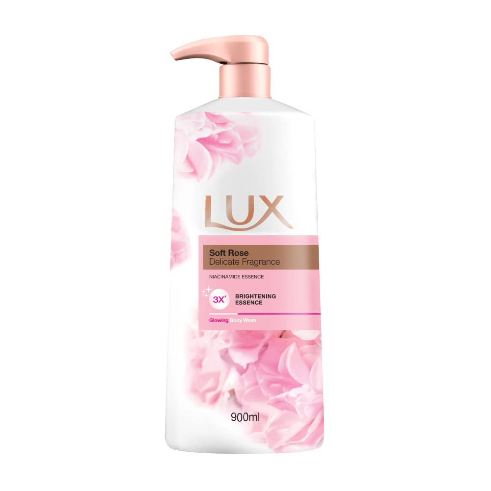 LUX SHOWER GEL SOFT ROSE PUMP 900 ML