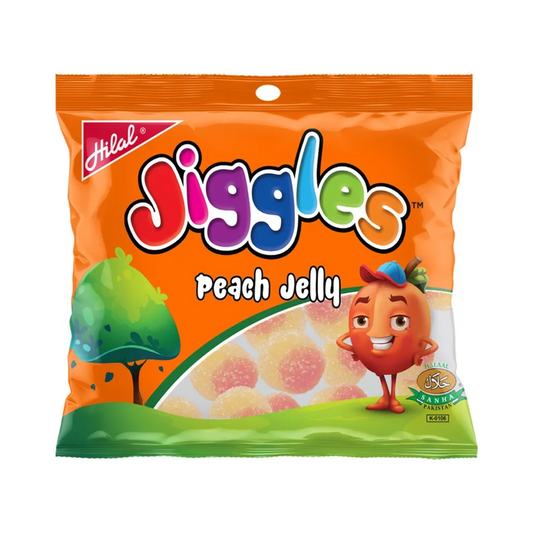 HILAL JIGGLE PEACH JELLY 8 GM