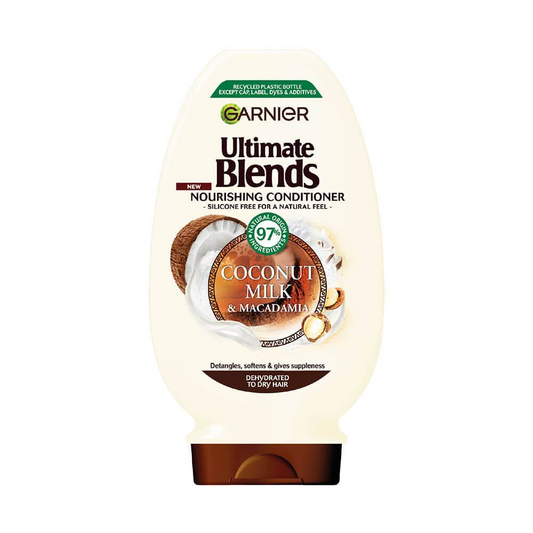 GARNIER ULTIMATE BLENDS CONDITIONER COCONUT MILK MACADAMIA 4