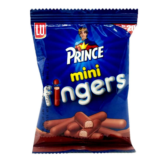 LU PRINCE MINI CHOCOLATE BISCUITS BP 12 GM