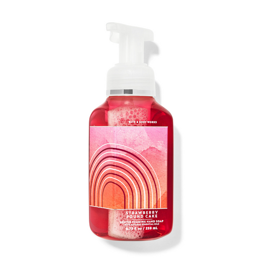 BBW STRAWBERRY POUNDCAKE HAND WASH GENTLE FOAMING