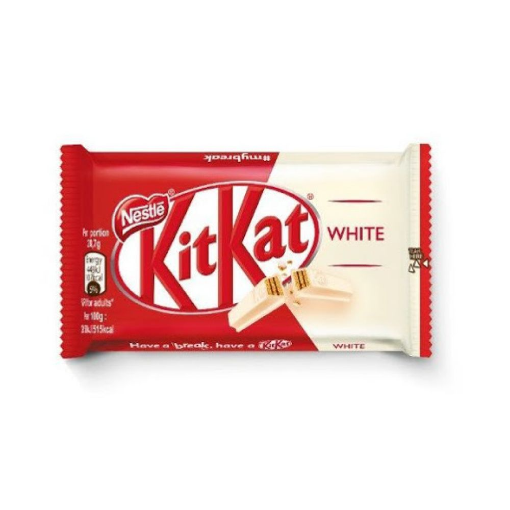 NESTLE KITKAT CHOCOLATE BREAK WHITE 9 BARS 186.3 GM