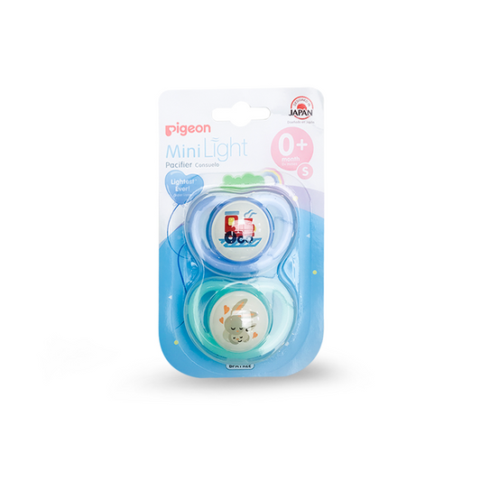 PIGEON PACIFIER MINI LIGHT 0+ MONTHS 2 PCS N78244