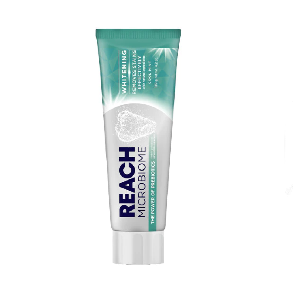 REACH MICROBIOME TOOTH PASTE WHITENING COOL MINT 120 GM