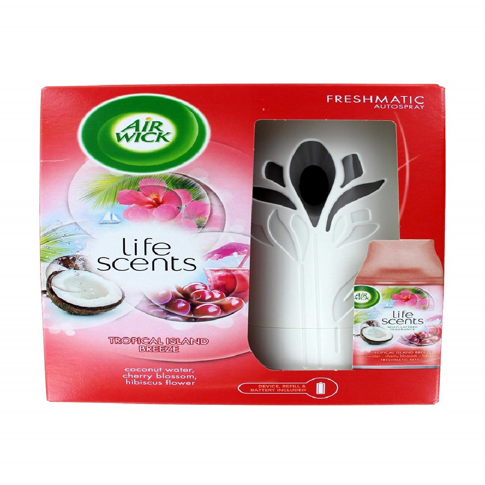 AIR WICK AIR FRESHNER MACHINE COCONUT CHERRY BLOSSOM 250 ML