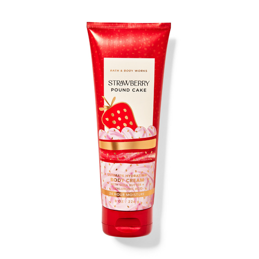 BBW STRAWBERRY POUNCAKE BODY CREAM