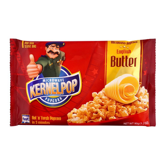 KERNEL POPCORN ENGLISH BUTTER 90 GM