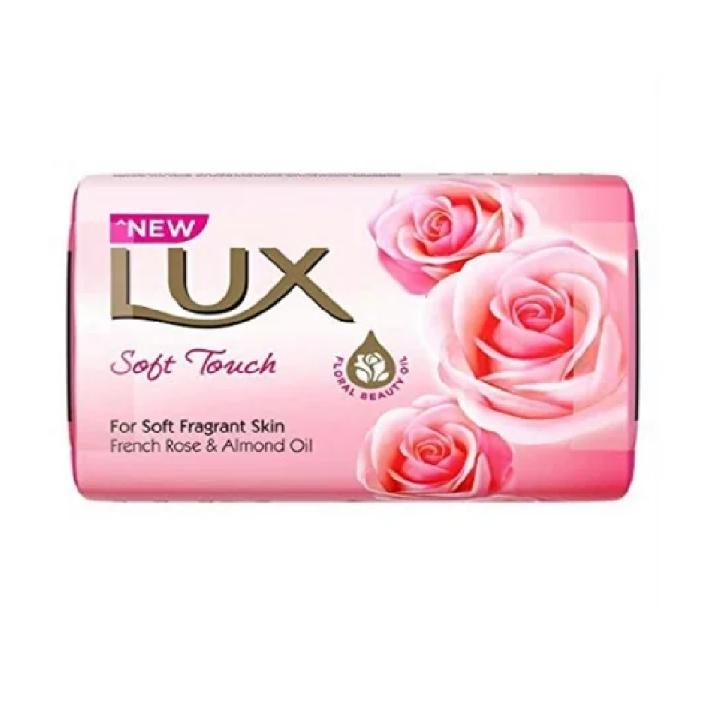 LUX SOAP ROSE FLOWER SOFT TOUCH 125 GM