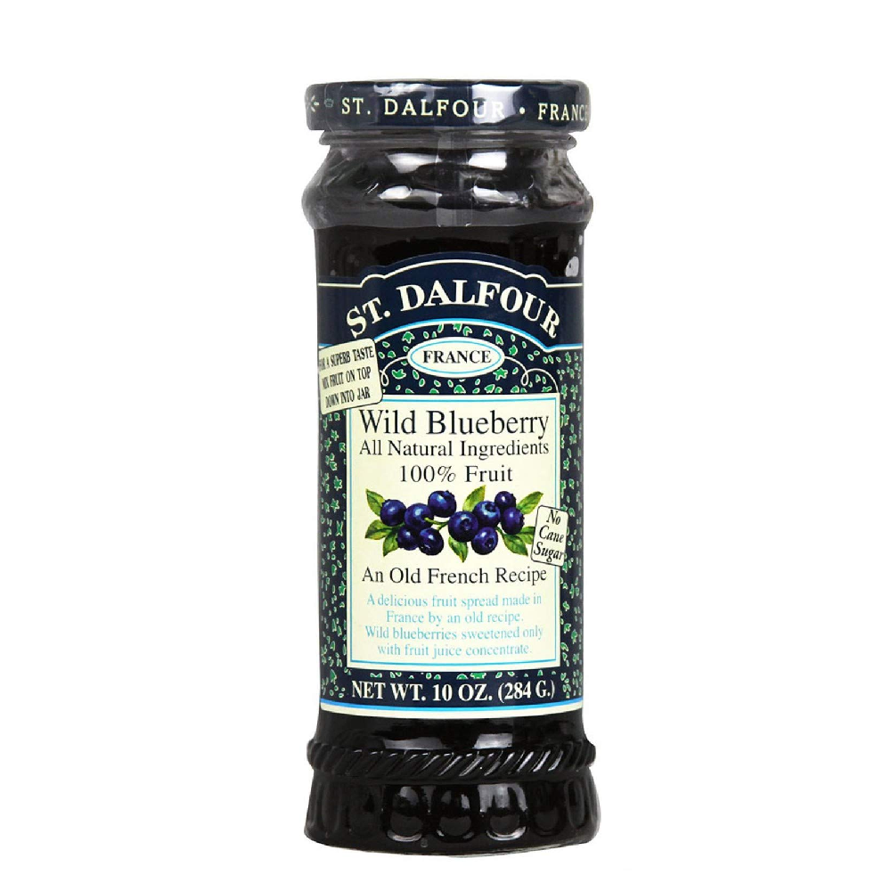 ST DALFOUR JAM FRANCE WILD BLUEBERRY 284 GM