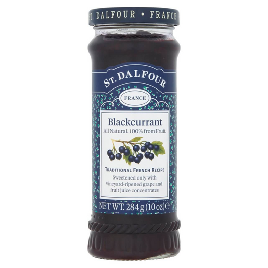 ST DALFOUR JAM FRANCE BLACKCURRANT 284 GM