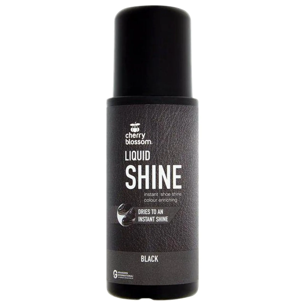 CHERRY BLOSSOM POLISH LIQUID SHINE INSTANT BLACK 100 ML