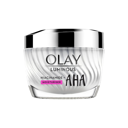 OLAY LUMINOUS AHA MOISTURISING CREAM 50G