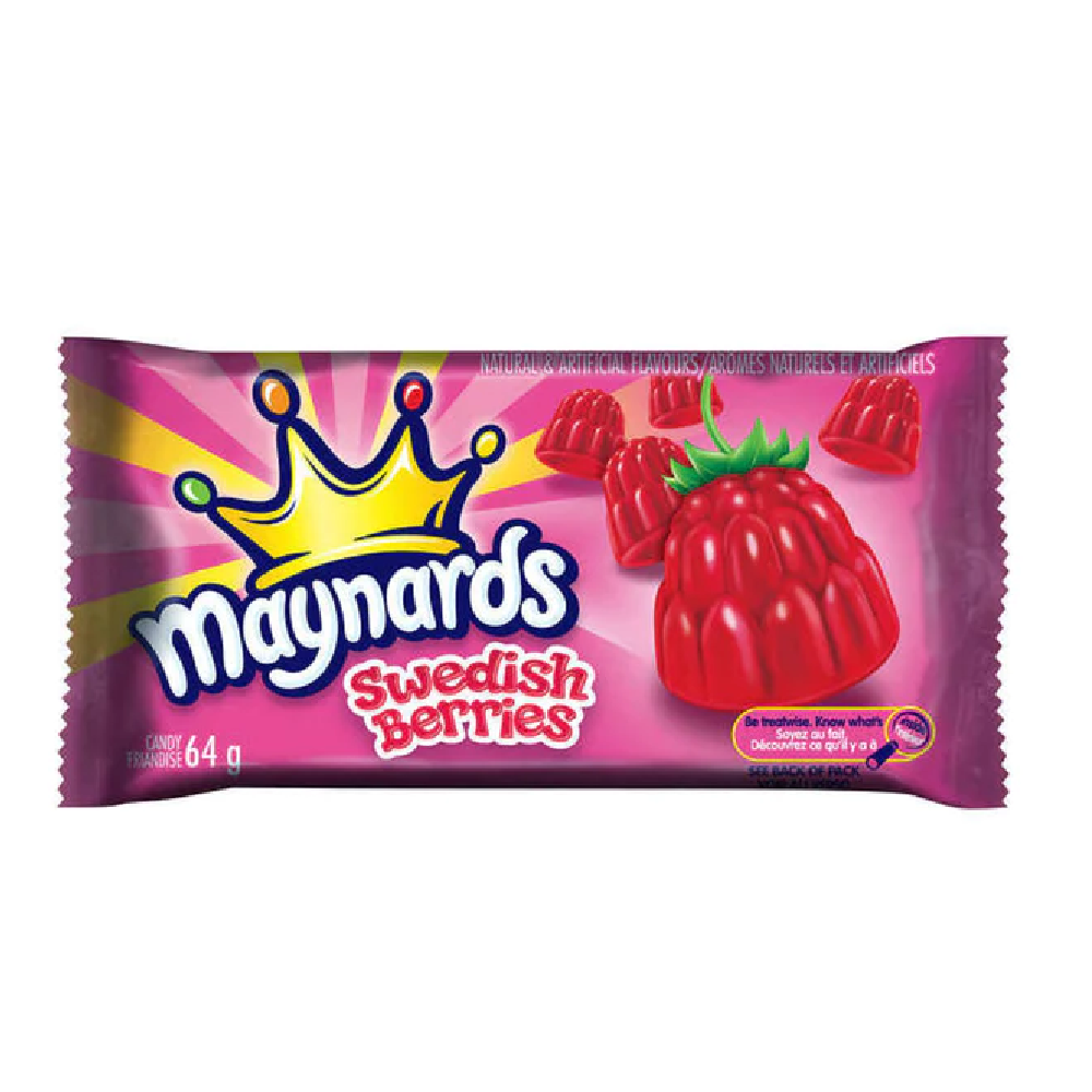 MAYNARDS JELLY SWEDISH BERRIES 64 GM