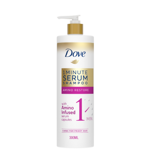 DOVE SHAMPOO SERUM AMINO RESTORE 1 MIN 300 ML