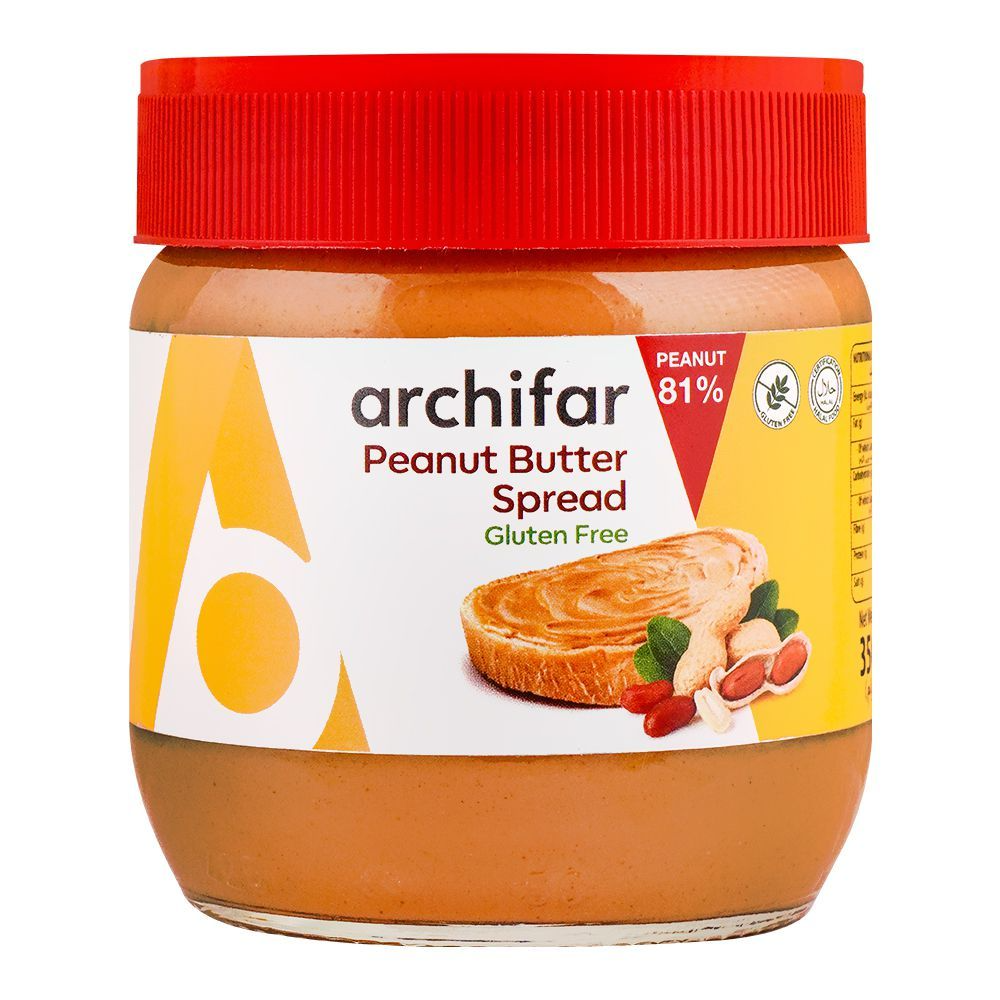 ARCHIFAR PEANUT BUTTER SPREAD 81% 350 GM