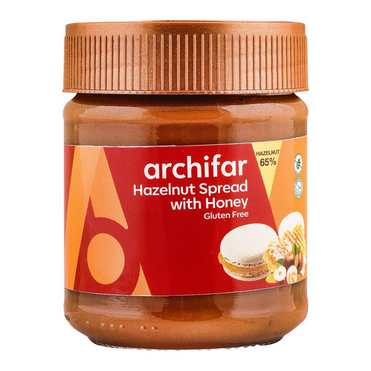 ARCHIFAR HAZELNUT SPREAD WITH HONEY 65% 200 GM