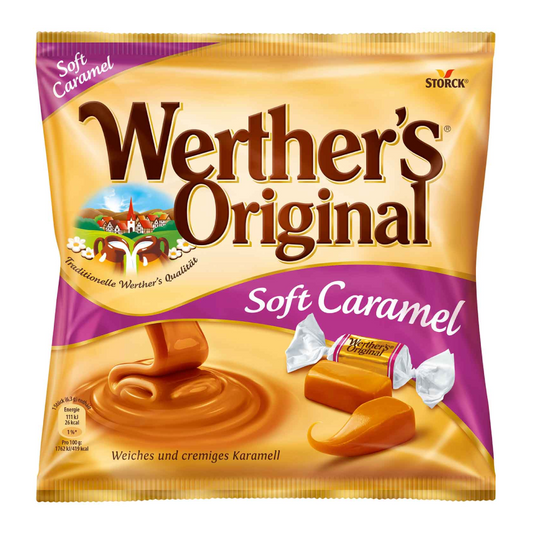 WERTHERS ORIGINAL TOFFEE SOFT CARAMEL 180 GM