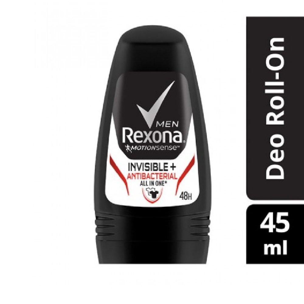 REXONA ROLL ON MOTION ACTIVATED INVISIBLE ANTIBACTERIAL 45 M