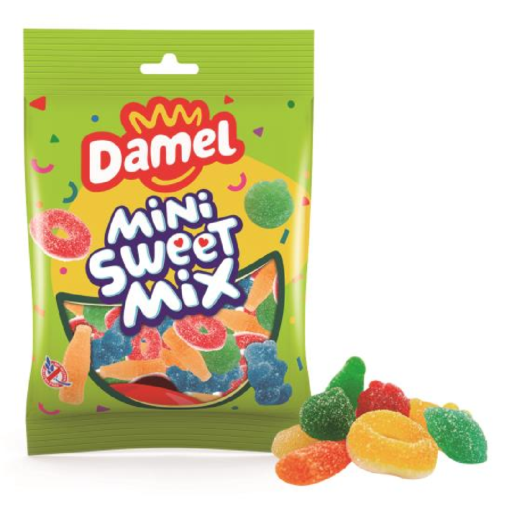 DAMEL JELLY MINI SWEET MIX 90 GM