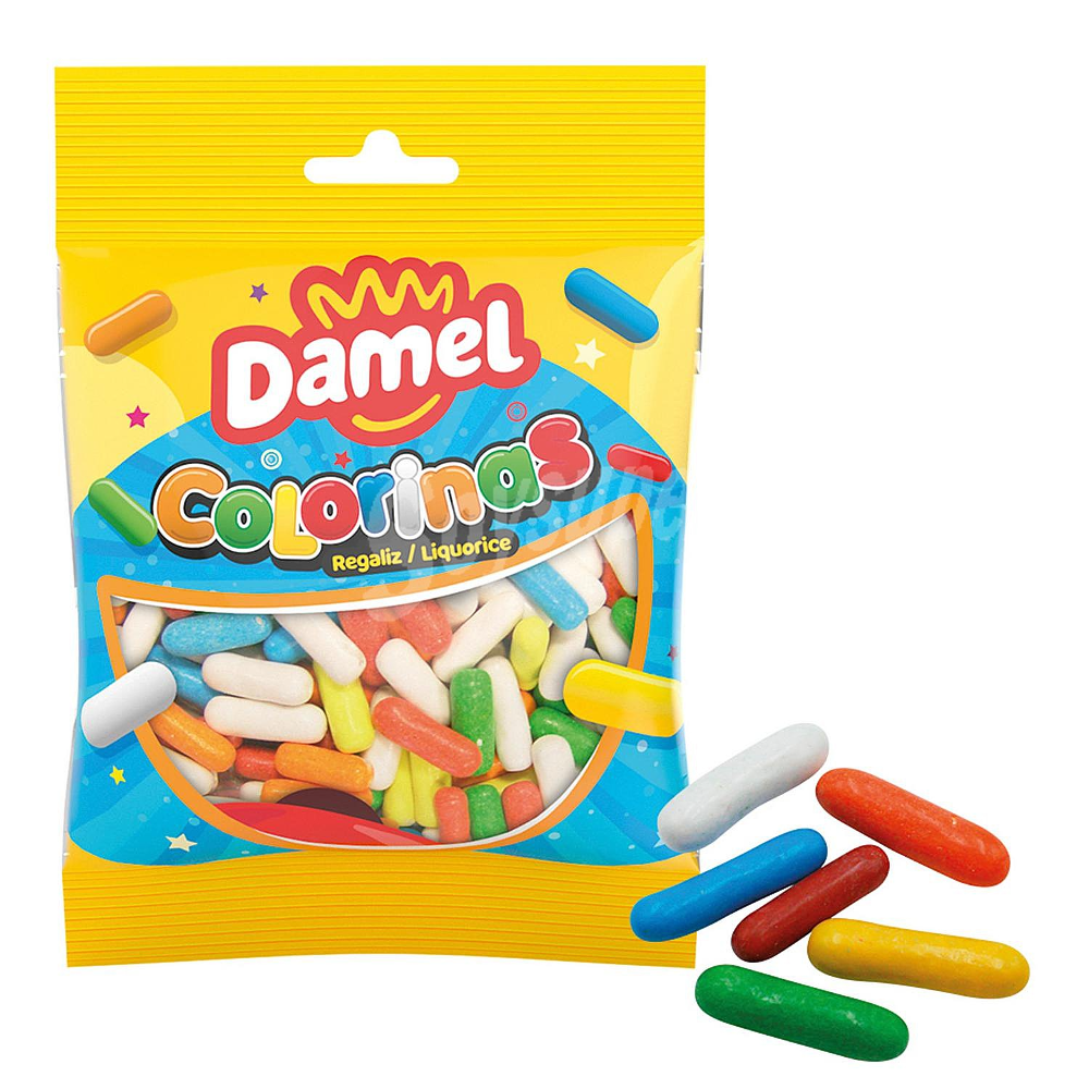 DAMEL COLORINAS LIQUORICE 100 GM