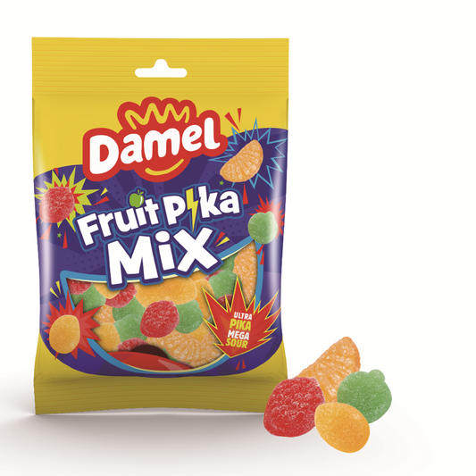 DAMEL JELLY FRUIT PIKA MIX 100 GM