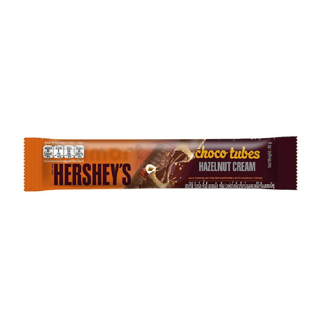 HERSHEYS COCO TUBE HAZELNUT CREAM 18 GM