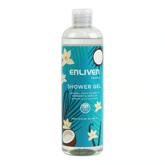 ENLIVEN SHOWER GEL COCONUT & VANILLA 500 ML