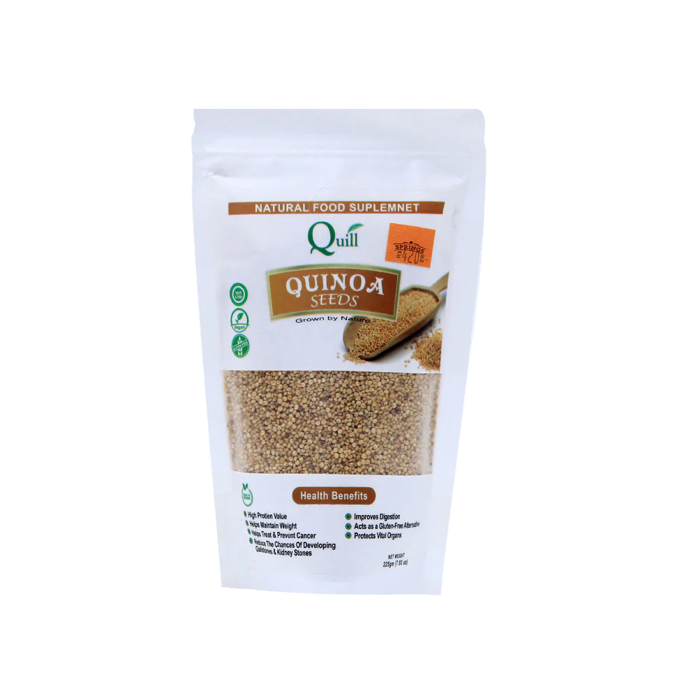 QUILL QUINOA SEEDS 225GM