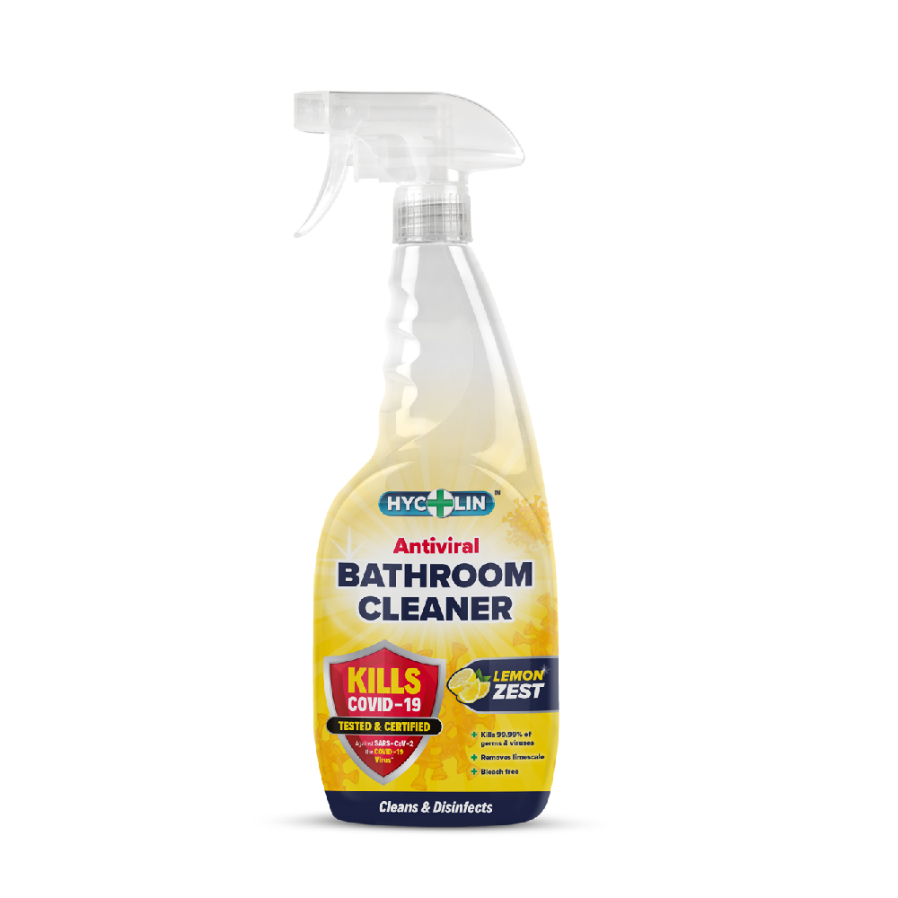 HYCOLIN ANTIVIRAL BATHROOM CLEANER LEMON ZEST 750ML