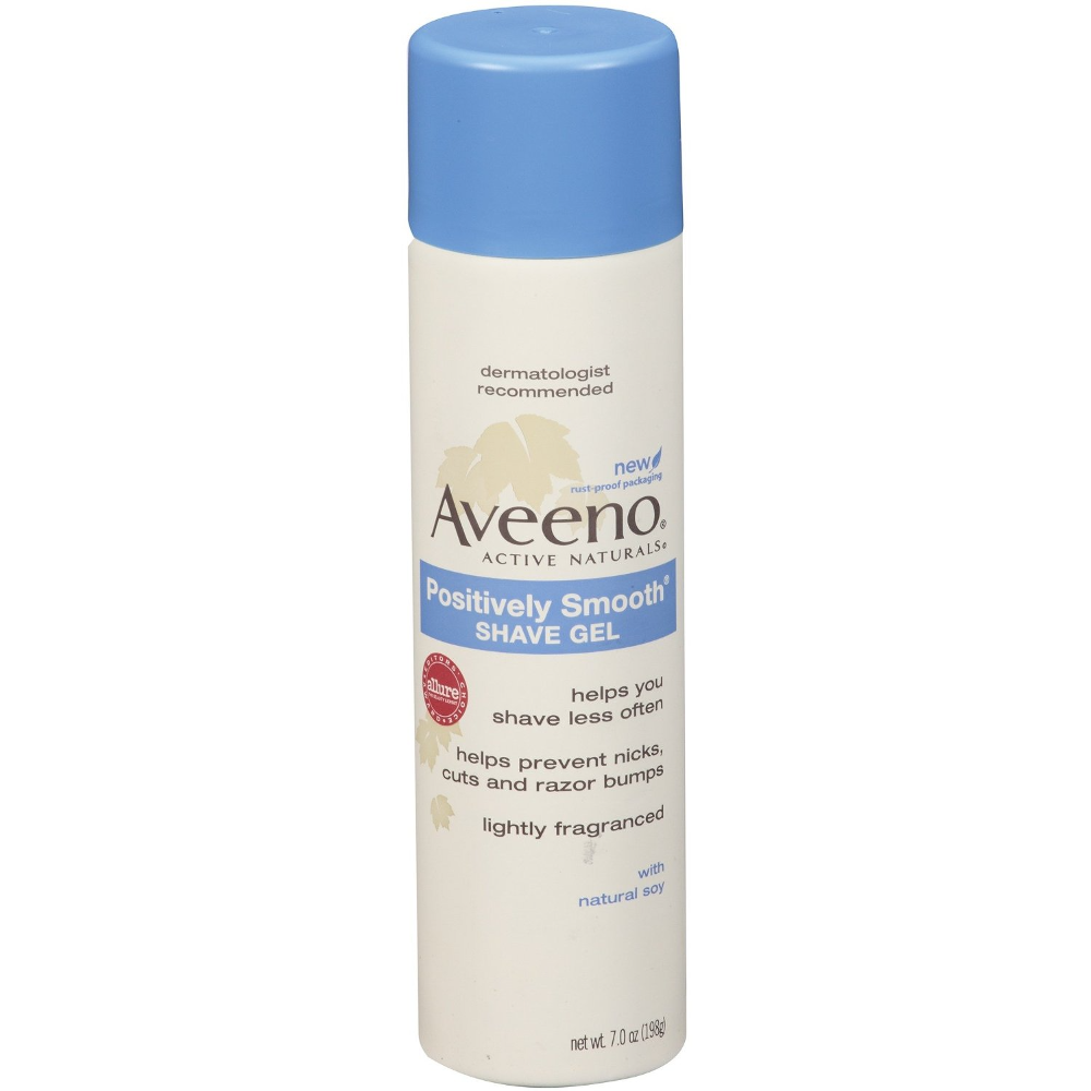 AVEENO SHAVE GEL POSITIVELY SMOOTH 198 GM