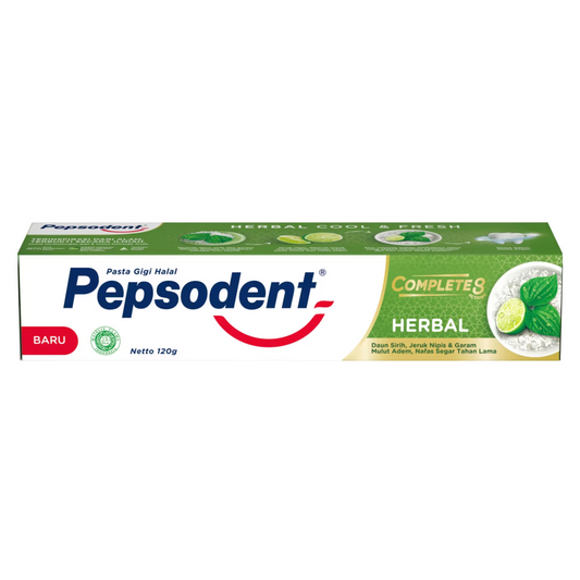 PEPSODENT TOOTH PASTE HERBAL COMPLETE 8 ACTION 120 GM