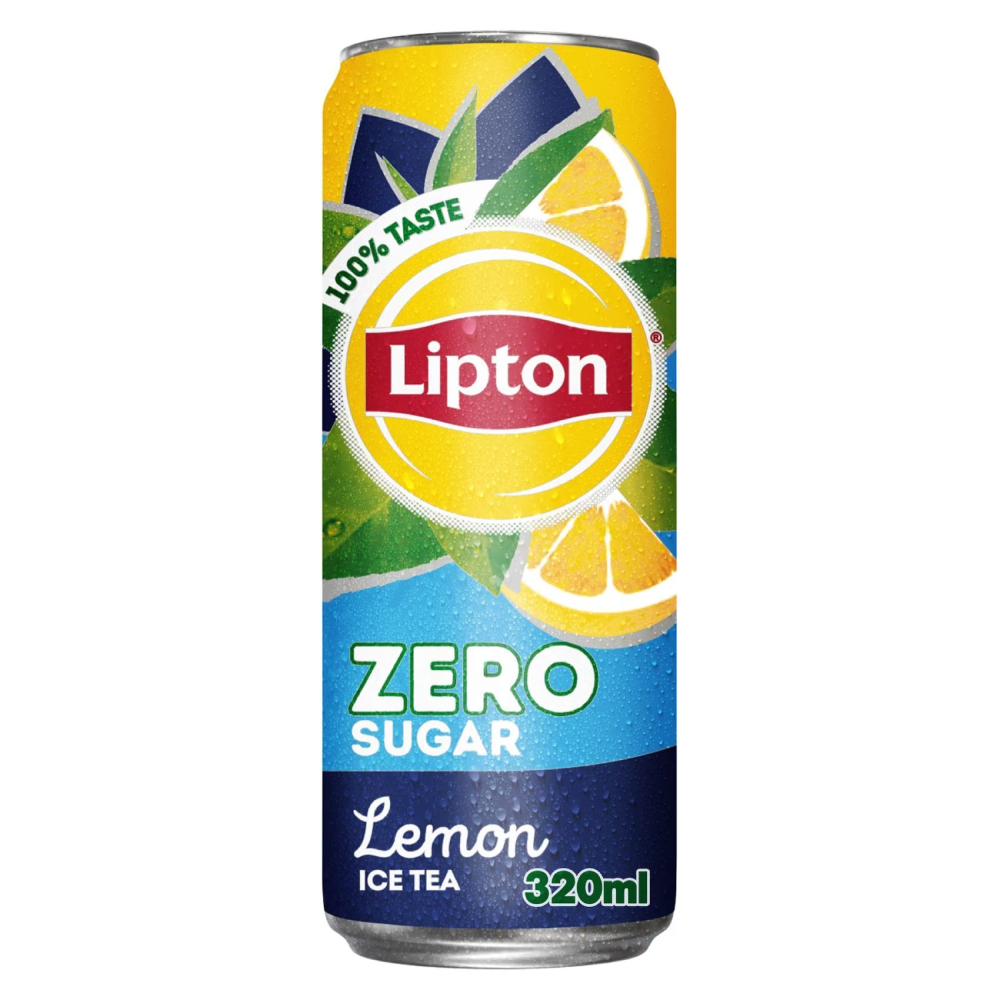 LIPTON LEAMON ICE TEA ZERO SUGAR 320 ML