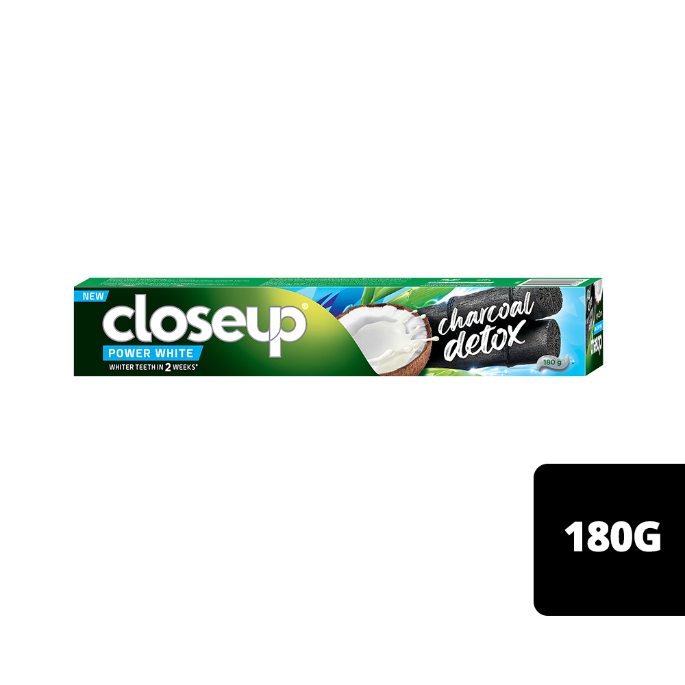 CLOSE UP TOOTH PASTE CHARCOAL DETOX 180 GM