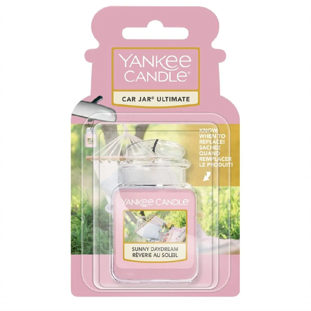 YANKEE CANDLE AIR FRESHENER CAR JAR